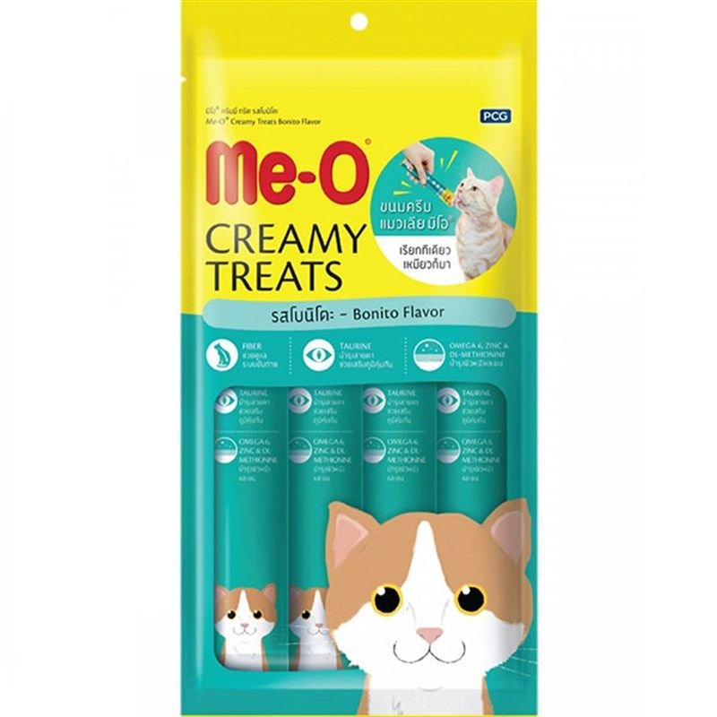 Me-o Kurutulmuş Ton Balığı Krema Kedi Ödülü 4 x 15 Gr