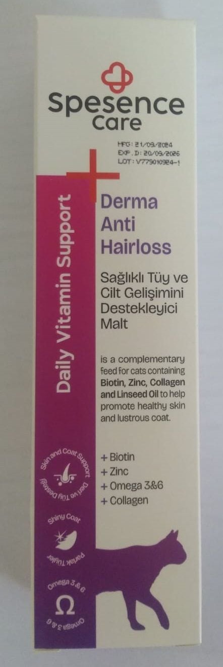 Spesence Care Derma Anti Hairloss Tüy Sağlığı Vitamin Macun 100ml