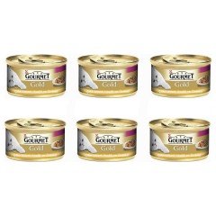 Gourmet Gold Hindili Ördekli Kedi Konsrvesi 85g 6Al5Öde