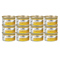 Gourmet Gold Kıyılmış Tavuklu Kedi Konserve Maması 85gX12Adet