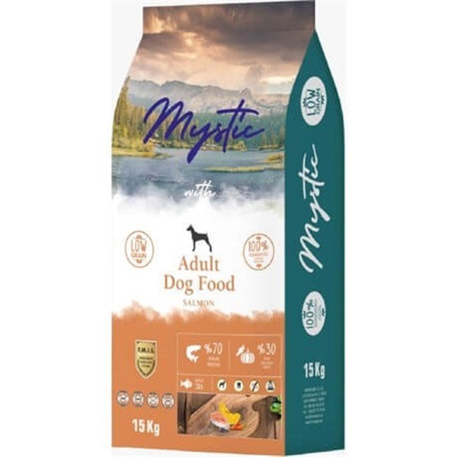 Mystic Düşük Tahıllı Somonlu Yetişkin Köpek Maması 2.5 Kg