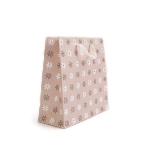 Pudra Pembe Çiçekli 15x15x7,5(12'li)AB-8009