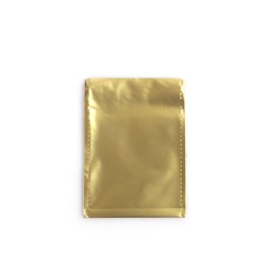 Ağzı Bantlı Metalize Hediye Paketi Altın 7x9cm (50'li)