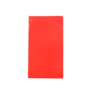 Ağzı Bantlı Mat Metalize Kırmızı 12x22 (50'li)