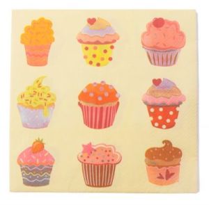 9'lu Cup Cake Peçete