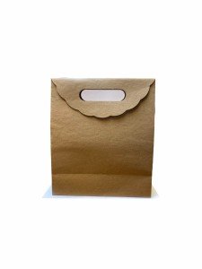 Kraft El Geçmeli Kağıt Çanta 9x13x4,5cm (25'li)
