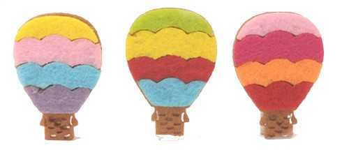 Mandal Süs Uçan Balon 3'lü