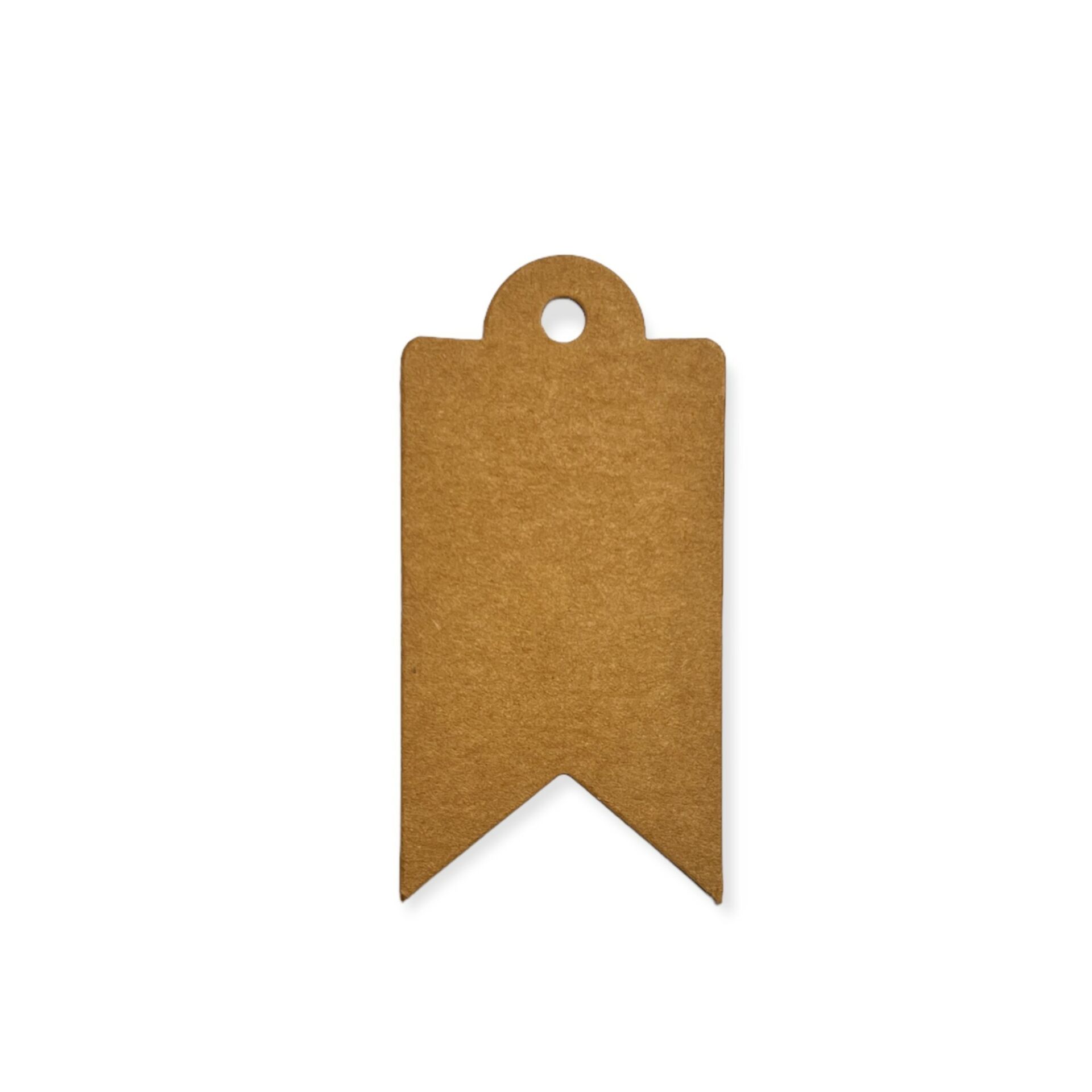 Delikli Etiket Flama Kraft 100'lü 5x3cm