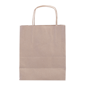 Büküm Saplı Kraft Kağıt Çanta 25'li  25x12x31