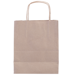 Büküm Saplı Kraft Kağıt Çanta 25'li 32x12x41