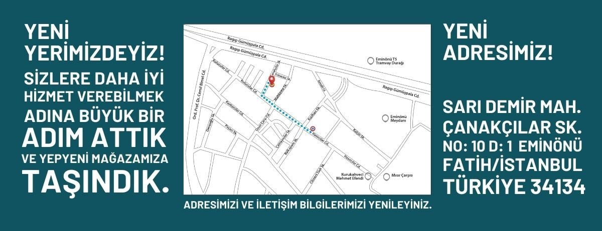 YENİ YERİMİZDEYİZ