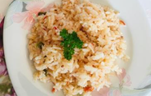 Zeytinyağlı Domatesli Pilav Tarifi