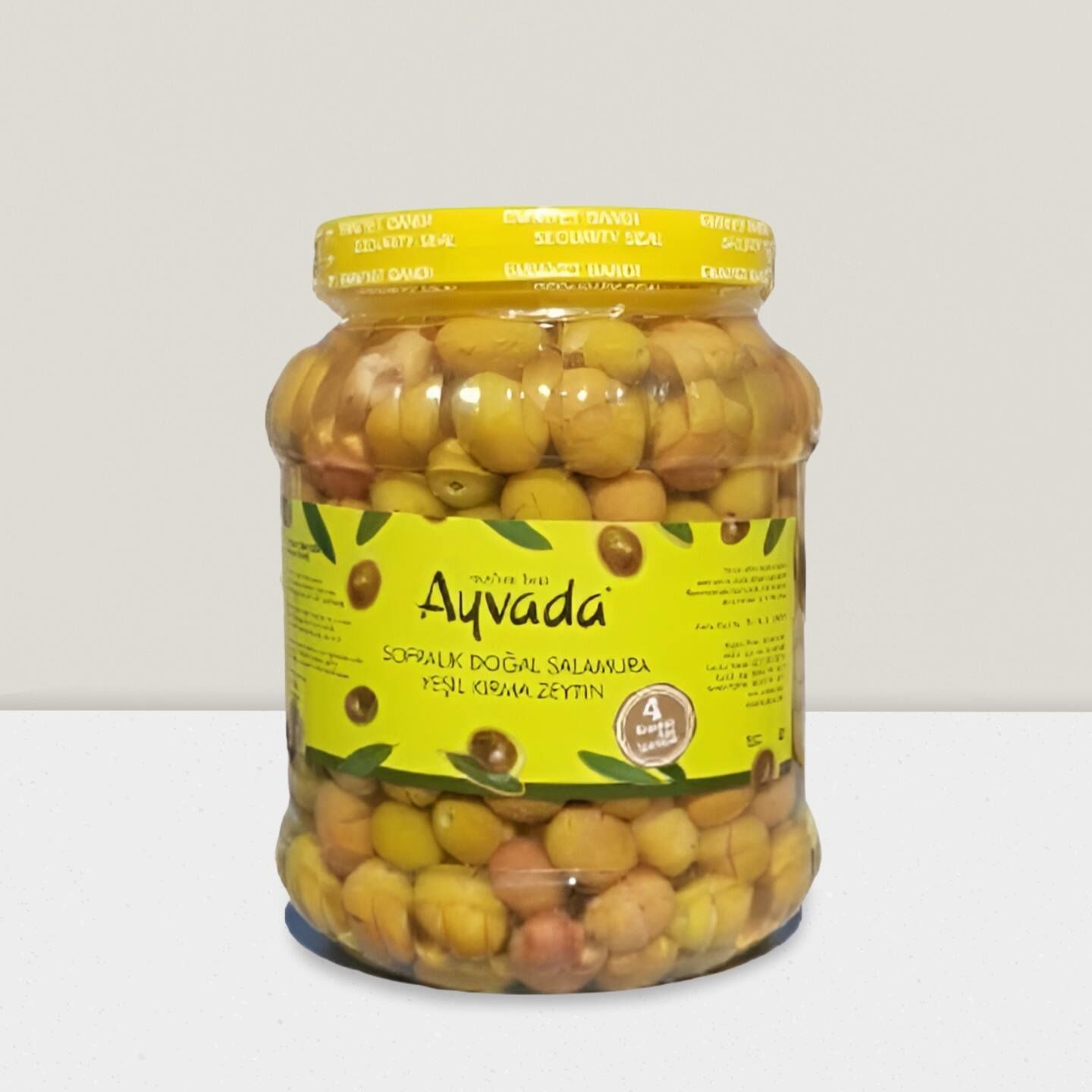 Ayvalık Natürel Yeşil Kırma Zeytin 2000 cc