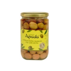 Ayvalık Natürel Yeşil Çizik Zeytin 660 cc