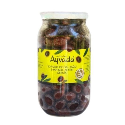 Gemlik Yuvarlama Sele Siyah Zeytin 1000cc