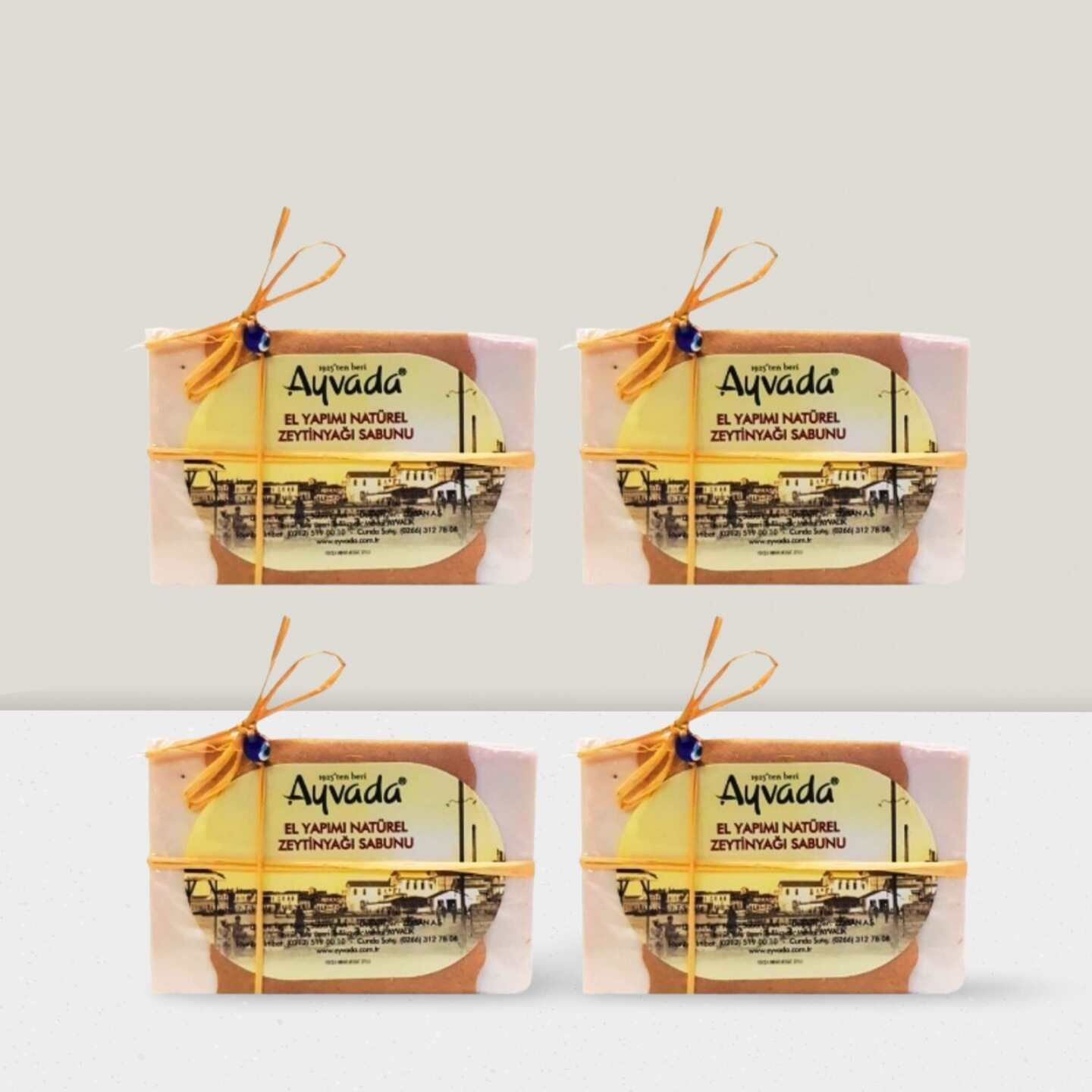 Geleneksel Zeytinyağlı Sabun 4lü Paket