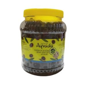 Geleneksel Özel Üretim Kuru Sele Siyah Zeytin 2000cc