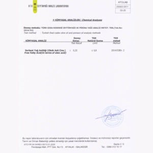 İlk Mahsul 3 Dizyem Erken Hasat Soğuk Sıkım Zeytinyağı Limitli Rezerv 500 Ml