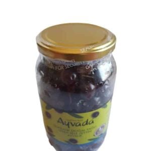 Duble Ayvalık Sele Bol Etli Siyah Zeytin 1000cc