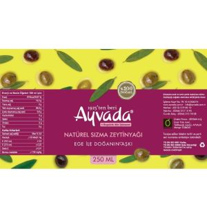 İlk Mahsul Filtreli Erken Hasat Natürel Sızma Zeytinyağı 250 Ml