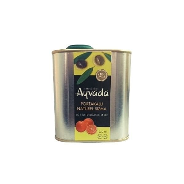 Portakal Çeşnili Zeytinyağı 250 Ml Teneke