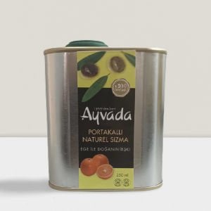 Portakal Çeşnili Zeytinyağı 250 Ml Teneke