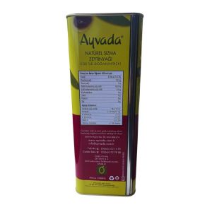 Ayvada Limitli Özel Erken Hasat Soğuk Sıkım Zeytinyağı 5 L