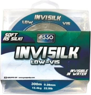 ASSO INVISILK SURF CASTING CLEAR 300 MT