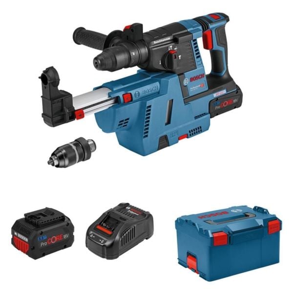 Bosch Gbh 18v-26 F Akülü Toz Emmeli Sds Plus Kırıcı Delici 2x5,5 A 061191000G