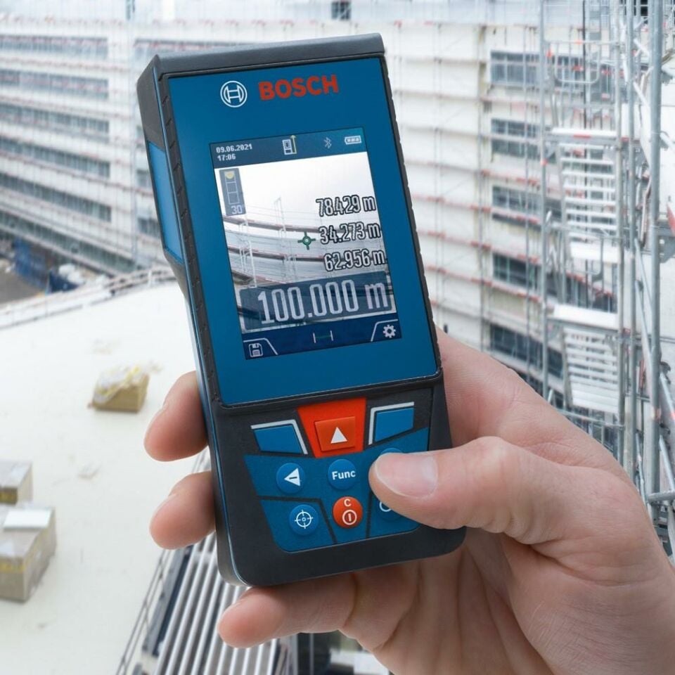 Bosch GLM 100-25 C Kameralı Profesyonel Lazermetre 0601072Y00