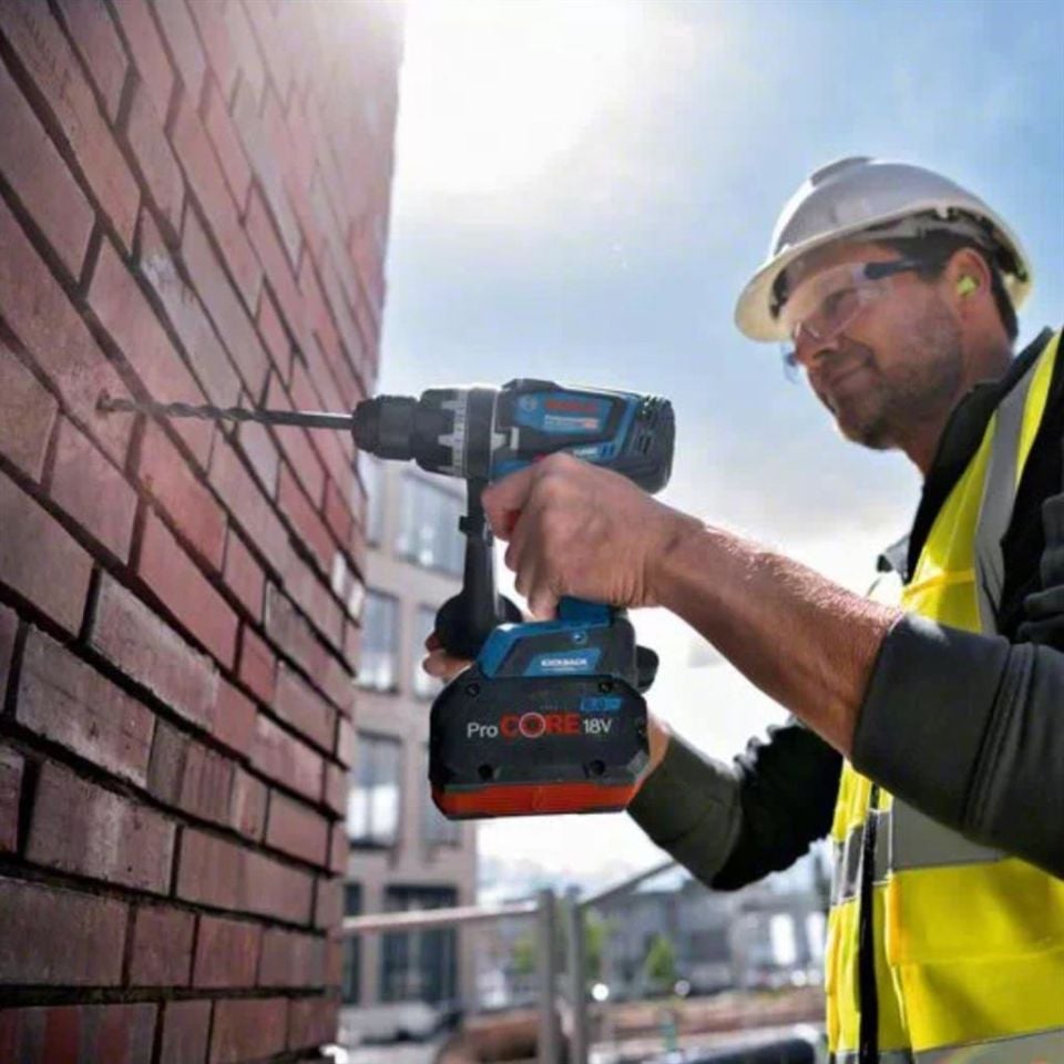Bosch Profesyonel GSB 18V-150 C Akülü Darbeli Delme Vidalama 2x8 AH - 06019J5105