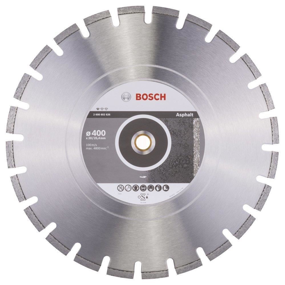 Bosch Standart Asfalt Kesme Elmas Daire Testere Bıçağı 400x25,4x20mm 2608602626