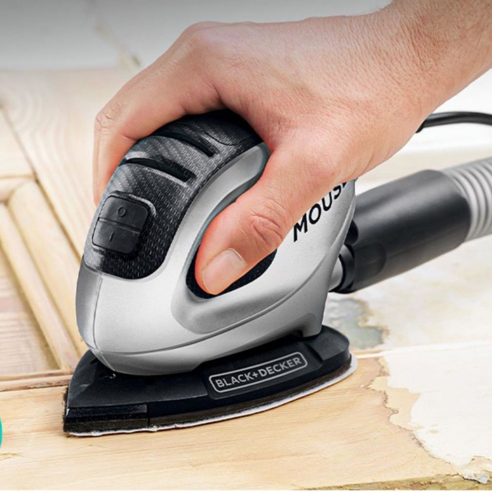 Black&Decker Silver Series Mouse Detay Zımpara Makinesi ve Aksesuar Seti 55 W BEW230SBCK-QS