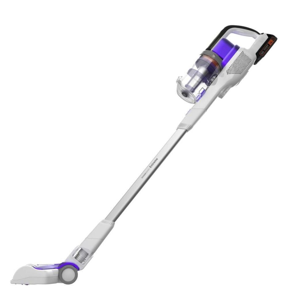 Black Decker Power Series Extreme 4'ü 1 Arada Evcil Hayvan Başlıklı Akülü Dikey Süpürge 18V 2.5 Ah BHFEV1825CP-QW