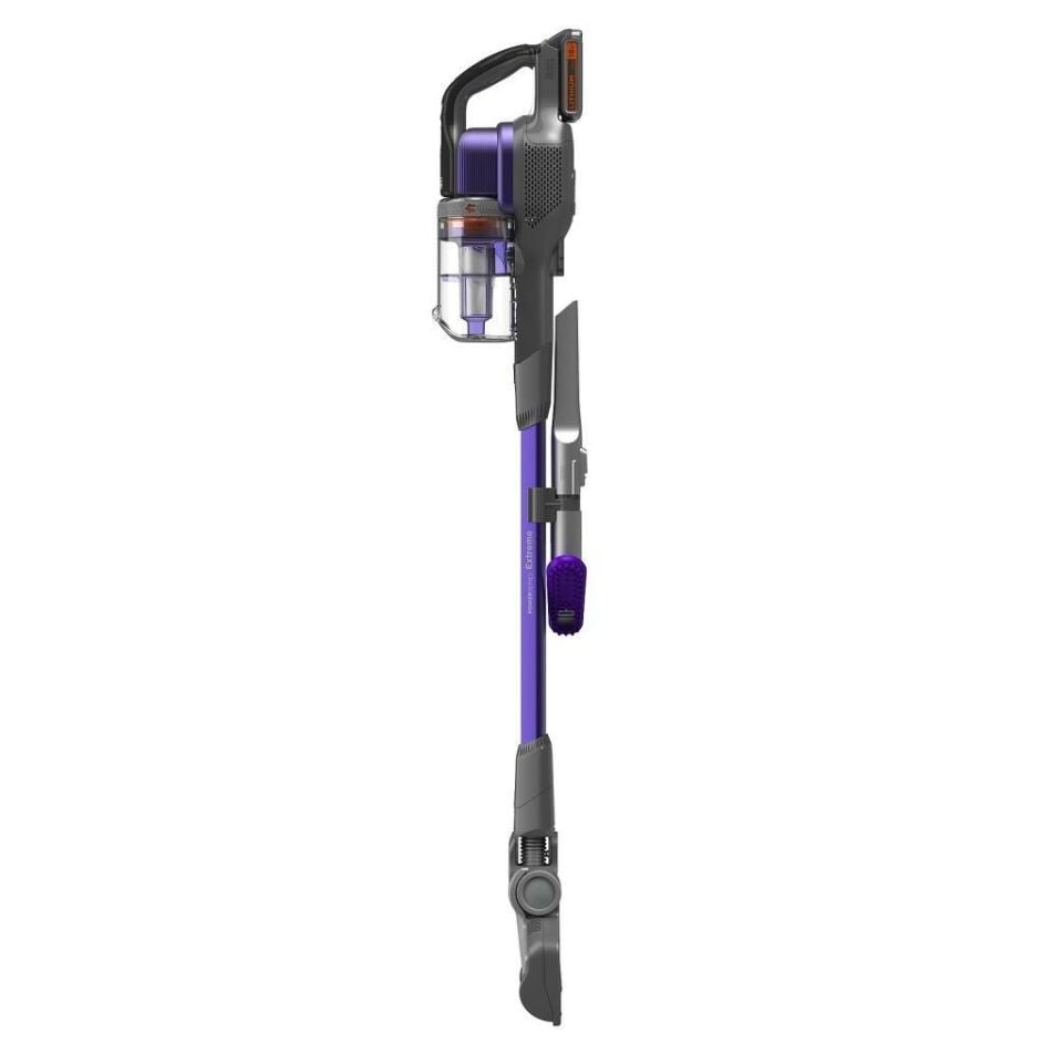 Black Decker Power Series Extreme 4'ü 1 Arada Evcil Hayvan Başlıklı Akülü Dikey Süpürge 18V 2.5 Ah BHFEV1825CP-QW
