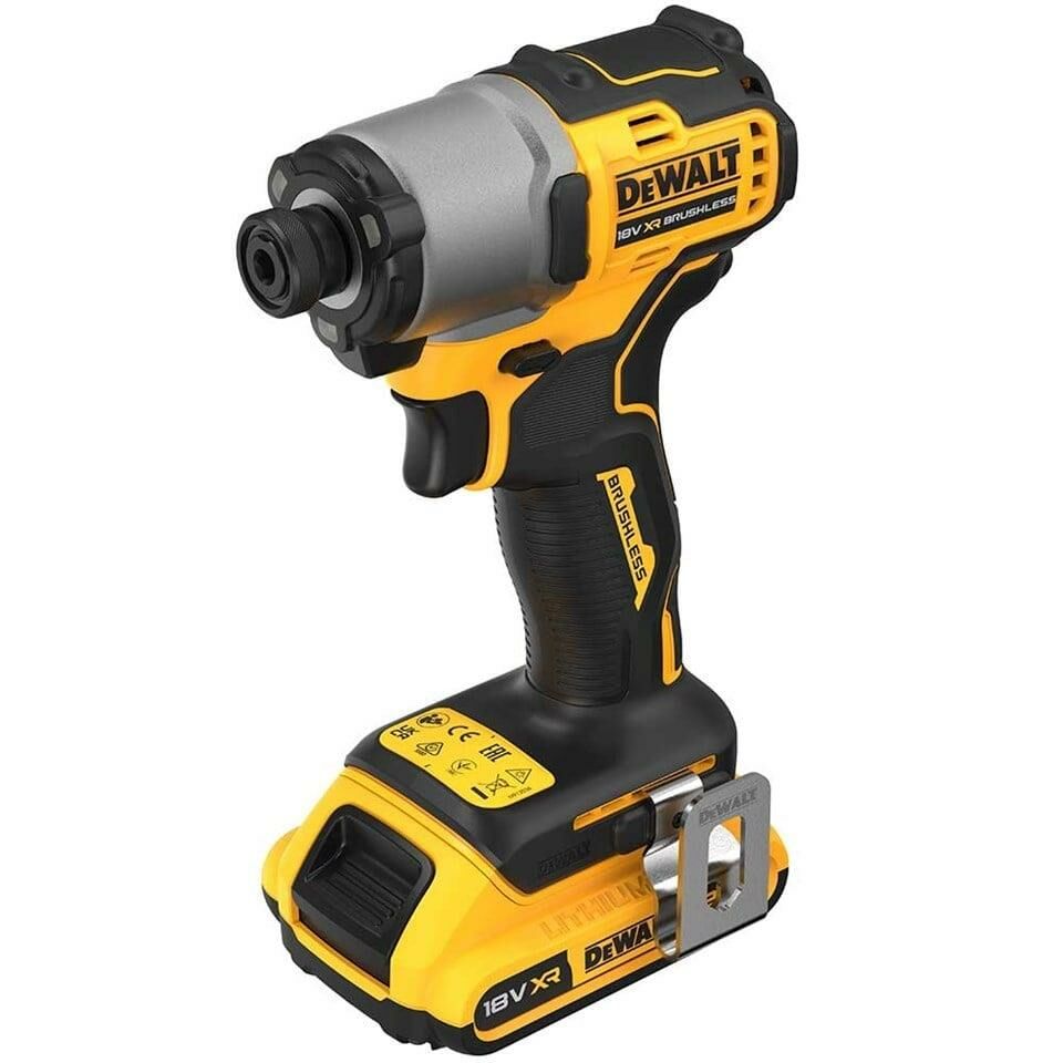 Dewalt XR Kompakt Kömürsüz Akülü Darbeli Vidalama 192 Nm DCF840D2T-QW 2x2Ah