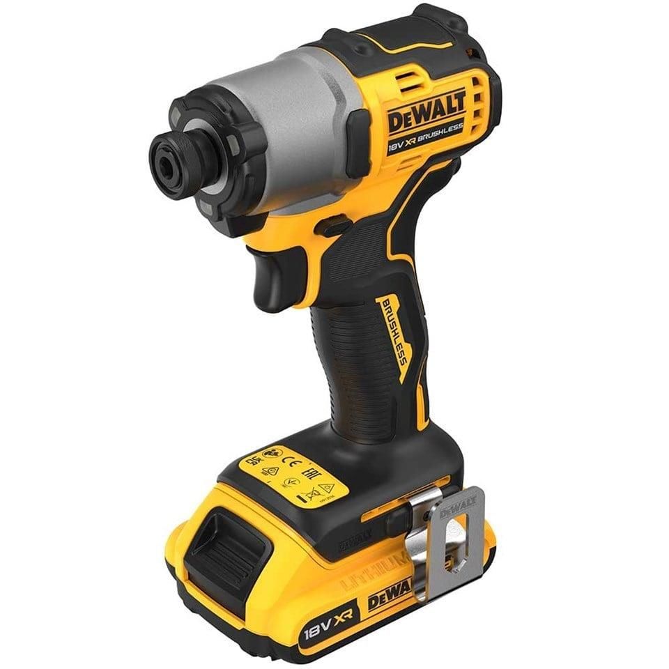 Dewalt XR Kompakt Kömürsüz Akülü Darbeli Vidalama 192 Nm DCF840D2T-QW 2x2Ah