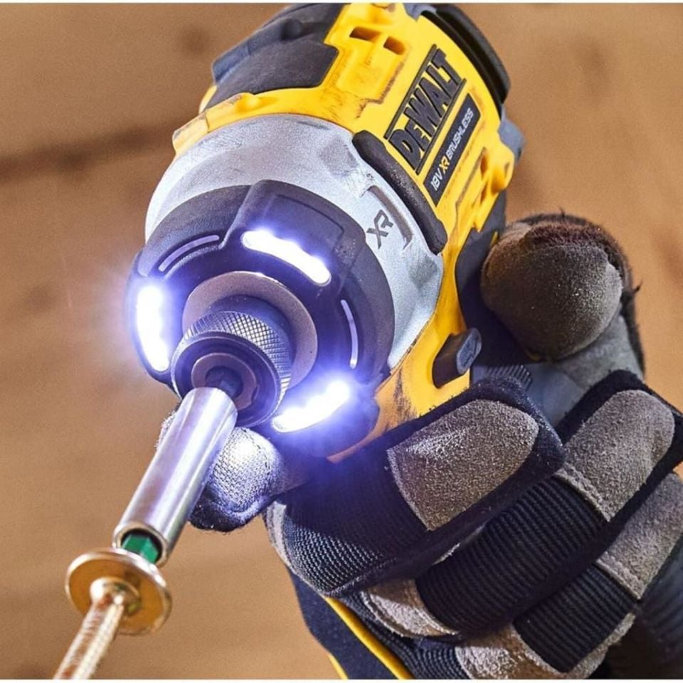 Dewalt XR PREMIUM Kömürsüz Akülü Darbeli Vidalama Seti 282Nm 1x4 Amper DCF860N-XJ