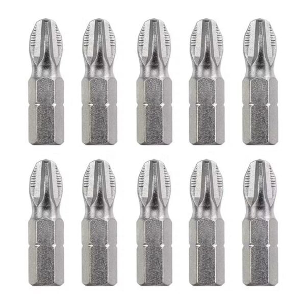 Kwb Bits Uç Seti 10 Parça PH 2 25 mm 49121012