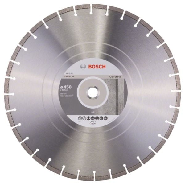 Bosch Standart 450x25,4x10mm Elmas Beton Kesme Diski 2608602546