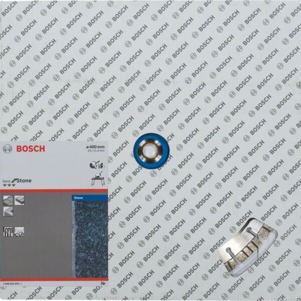 Bosch Best 350x25,40x20mm Elmas Taş Kesme Diski 2608602649