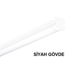 LAMPTIME LED ETANJ ARMATÜR ALM. SİYAH GÖVDE 18W 60CM IP66 3000K SARI IŞIK