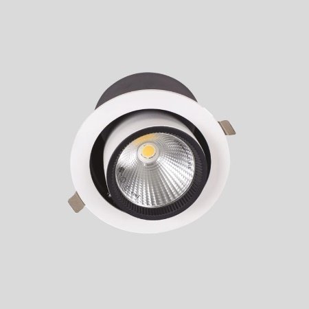 ACK 30W COB LED SALYANGOZ ARMATÜR 6500K 3450 LÜMEN BEYAZ GÖVDE