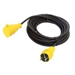 STANLEY ST-PC IP44 ERKEK VE DİŞİ FİŞ KAPLİNLİ 5 METRE UZATMA KABLO / 3X1,5MM