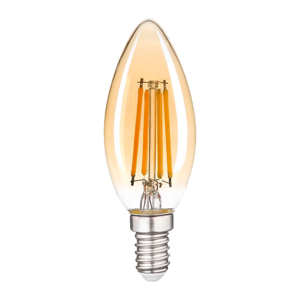 HEKA LED FILAMENT RUSTIC BULB E14 6W 2500K