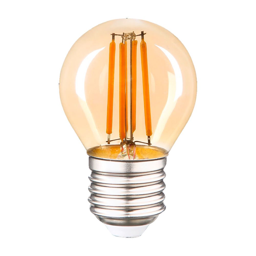 HEKA LED FILAMENT RUSTIC BULB E27 6W 2500K