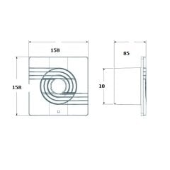 HOROZ PLASTiK FAN KAYIN 100 10CM 500.020.004