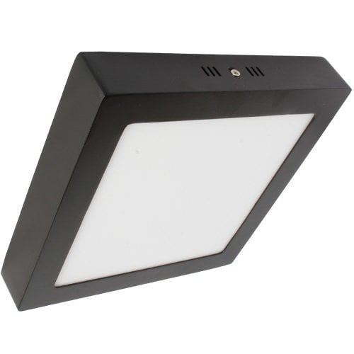 LAMPTIME 263312 24W S.U. KARE PANEL LED ARM.SIYAH GOVDE 3000K