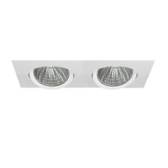 LAMPTIME 740625 SIVA ALTI COB DOWNLIGHT 2X30W DERİN KARE BEYAZ GÖVDE 6500K BEYAZ IŞIK