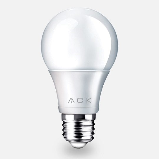 ACK 9W A60 3000K LED AMPUL